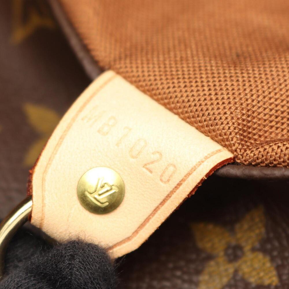 LOUIS VUITTON Brown Monogram Leather Tote Bag - Picture 5 of 10